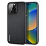 Dux Ducis Fino Series Funda protectora de nylon para Apple iPhone 14 Pro Max - Negro