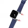 Dux Ducis Correa de piel auténtica para Apple Watch 38/40/41mm - Azul