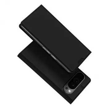 Dux Ducis Google Pixel 9 Pro XL funda tipo libro con portatarjetas negra