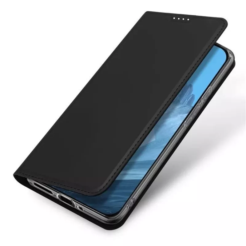 Dux Ducis Google Pixel 9 Pro XL funda tipo libro con portatarjetas negra