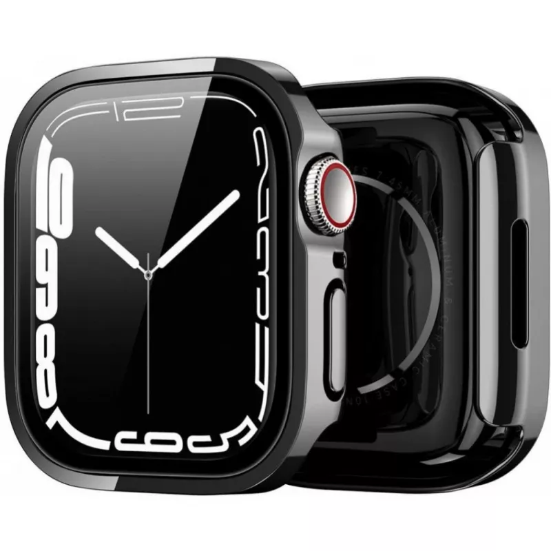 Dux Ducis Funda Hamo para Apple Watch Series 7/8/9 (PC) 41 mm negra