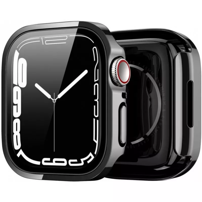 Dux Ducis Hamo Apple Watch Series 7/8/9 Funda (PC) 45mm negra