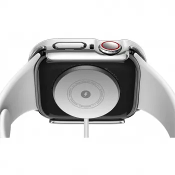 Dux Ducis Hamo funda para Apple Watch Series 7/8/9 (PC) 45mm plateada
