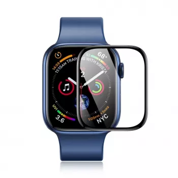 Protector de pantalla LCD PMMA Dux Ducis con marco para Apple Watch 10 46 mm negro