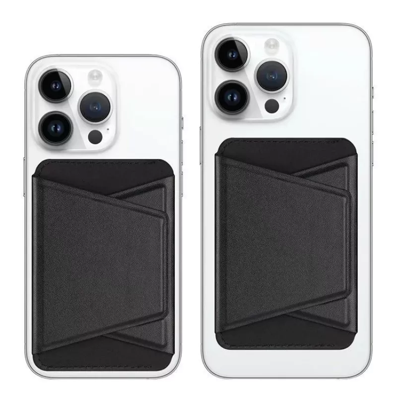 Funda con soporte y cartera de piel PU magnética Dux Ducis para Apple iPhone 13 Pro Max - negra