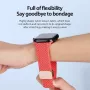 Dux Ducis Mixture Pro correa de reloj trenzada elástica para Apple Watch 38/40/41 mm - Guava