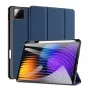 Dux Ducis Redmi Pad 7/7 Pro funda para tablet Domo Series con soporte tríptico de piel PU Azul