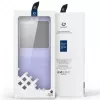 Dux Ducis Samsung Galaxy Z Flip5 5G funda cartera de piel Flip Purple