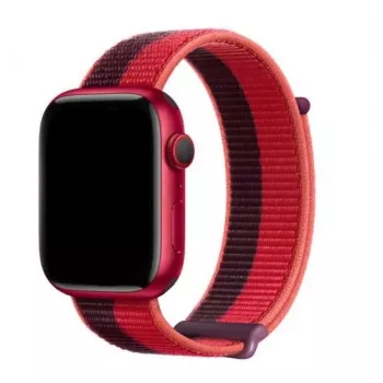Dux Ducis Correa deportiva de silicona para Apple Watch 41/40/38mm - Rojo