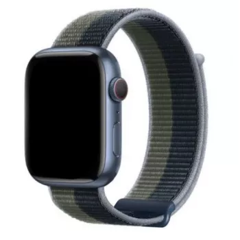 Dux Ducis Correa de silicona para Apple Watch 38/40/41mm Serie 8/7/6/5/4/3/2/SE - Azul
