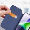 Dux Ducis Funda Skin X Pro Magnética Flip MagSafe para Apple iPhone 15 Plus - Azul