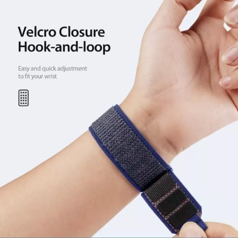Dux Ducis Correa Sport Velcro para Apple Watch 42/44/45/46/49mm Azul