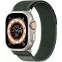 DUX DUCIS correa deportiva de velcro para Apple Watch 42/44/45/46/49mm verde
