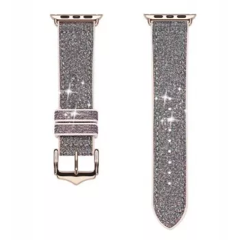 Dux Ducis Correa para Apple Watch 7/6/5/4/3/2/SE (41/40/38mm), correa, Plata