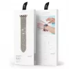 Dux Ducis Correa para Apple Watch 7/6/5/4/3/2/SE (41/40/38mm), pulsera, plateado