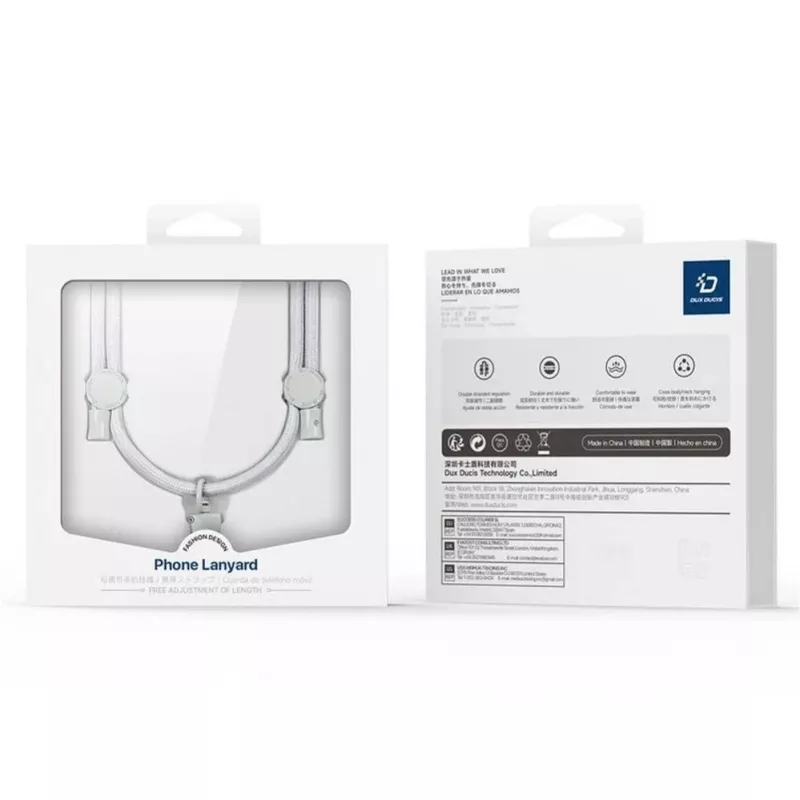 DUX DUCIS Correa universal cruzada para teléfono Plaz - gris