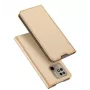 Dux Ducis Xiaomi Redmi 10C Skin Pro funda tipo flip dorada