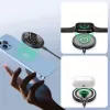Duzzona W13 Cargador inalámbrico MagSafe transparente 15W USB-C