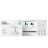 Duzzona W16 15W 3 en 1 Cargador inalámbrico magnético Blanco
