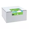 DYMO Authentic LabelWriter etiquetas de dirección grandes 36mm x 89mm transparentes, 2 rollos con 130 (260 etiquetas)