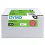 DYMO D1 Cinta de etiquetado 9mm x 7m negro sobre blanco (pack de 10)