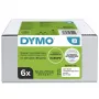 DYMO LabelWriter etiquetas de envío y de identificación, 54 x 101 mm, blancas, adhesivo permanente, 220 etiquetas por rollo