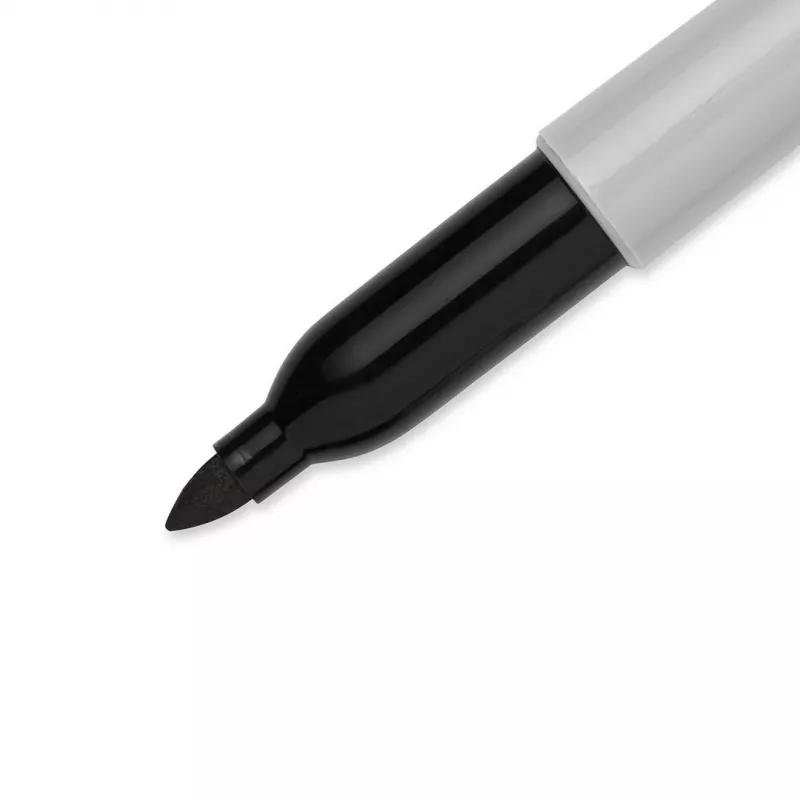 DYMO Sharpie Rotulador permanente de punta fina negro (pack de 2)