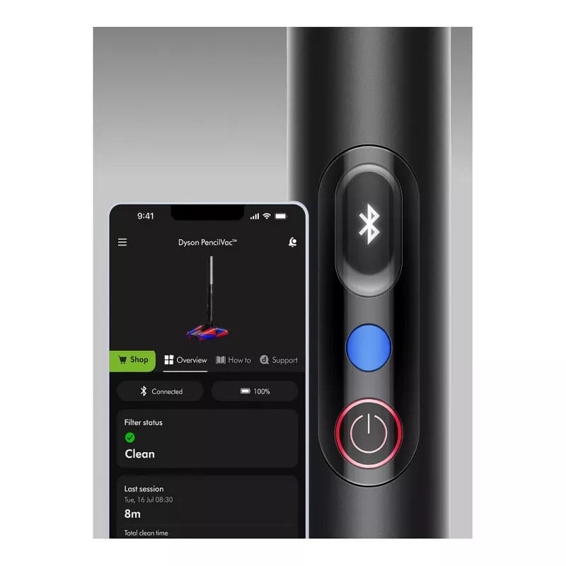 Dyson PencilVac Fluffycones aspirador sin cable con batería