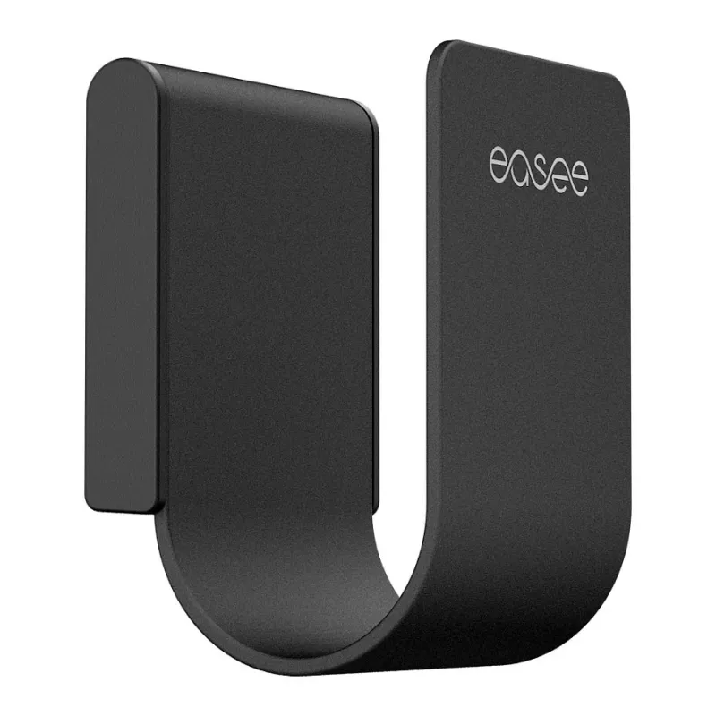Easee U-Hook Standard Soporte de pared para 1 cable de carga – Negro (UH001-Black)