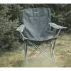 Easy Camp Spruce Silla de camping plegable con brazos - Gris oscuro, capacidad 110 kg