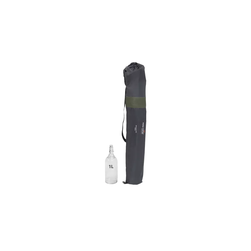 Easy Camp Spruce Silla de camping plegable con brazos - Gris oscuro, capacidad 110 kg