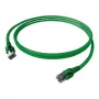 EasyLan FlexBoot Cable de parcheo Cat.6A S/FTP, verde, 0,50m