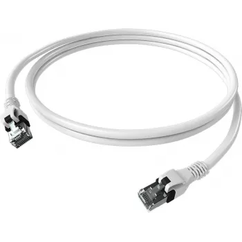 EasyLan saCon DualBoot Cable de red S/FTP Blanco 5,0m Cat.6A