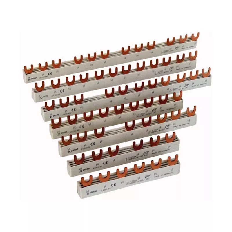 Eaton EVG-3PHAS/N 8TE 10mm² peine de bornes trifásico+N 63A