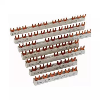 Eaton EVG-3PHAS/12MODUL barra colectora trifásica, tipo horquilla, 12 módulos, 10 mm2