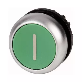 Eaton M22-D-G-X1 pulsador plano, verde, momentáneo (216607)