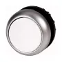 Eaton M22-DL-W accionador de pulsador, blanco, anillo frontal metálico, 22,5 mm