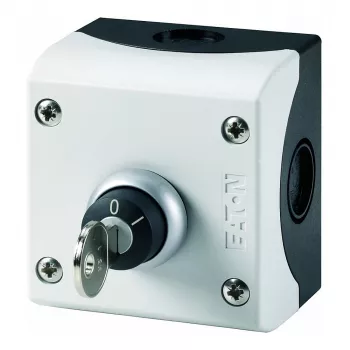 Eaton M22-WRS/KC11/I interruptor de llave, 2 posiciones, 1NO+1NC, enclavamiento, IP66, 22,5mm