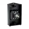 Eaton P1-25/I2/SVB/HI11 interruptor principal de 25 A y 3 polos con parada de emergencia, montaje en superficie, rojo/amarillo