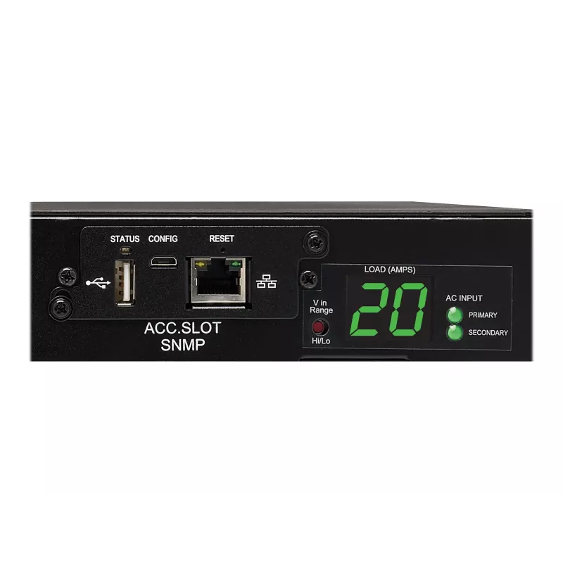 EATON PDUMH20HVATNET PDU medida 20A 208/240V 0U montaje vertical en rack con 20 tomas