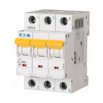 Interruptor automático EATON PXL-B25/3 3 polos 25A tipo B 10kA