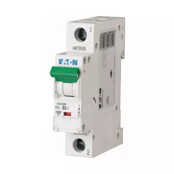 Eaton PXL-B6/1 Interruptor automático magnetotérmico, 6A, 1 polo, curva B (236027)