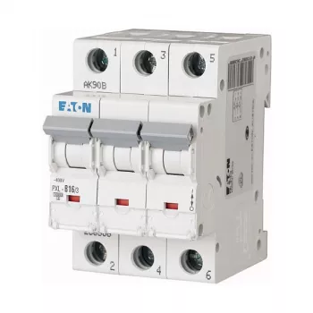 Eaton PXL-C16/3 interruptor automático característica C 3 polos 16A 10kA 236426