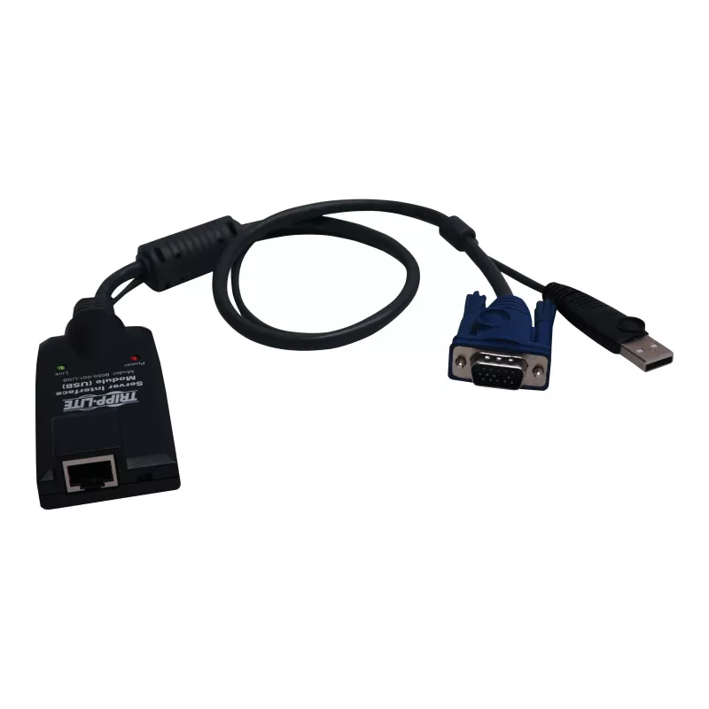 Unidad de interfaz de servidor USB EATON Tripp Lite B055-001-USB NetDirector para switches KVM de la serie B064
