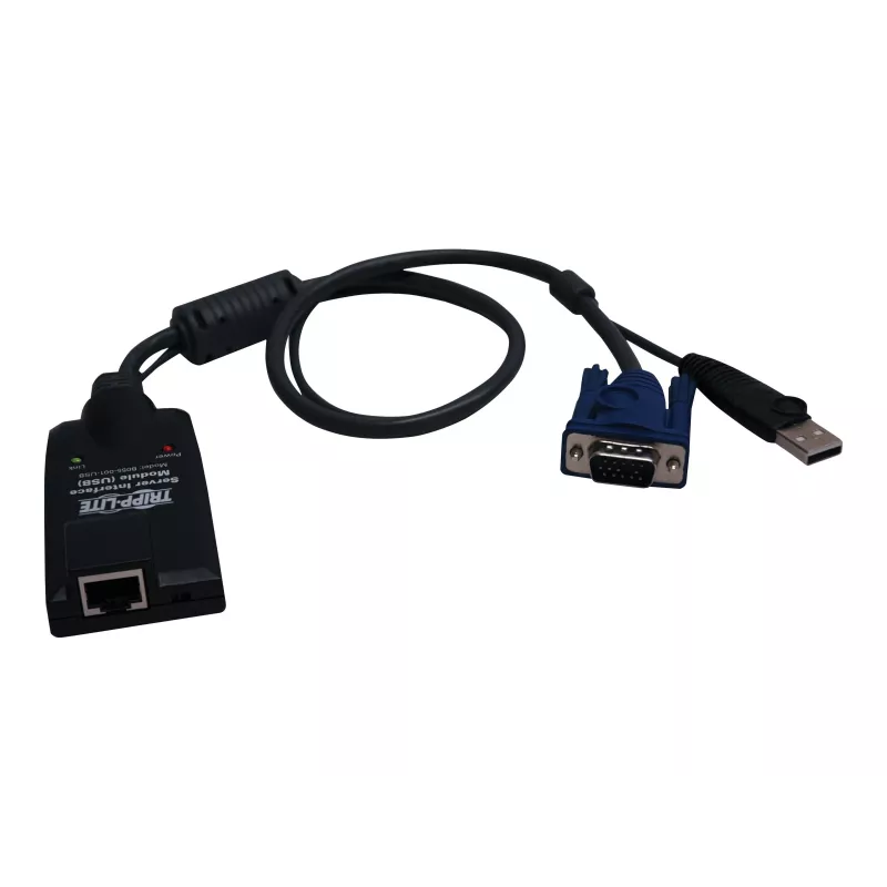 Unidad de interfaz de servidor USB EATON Tripp Lite B055-001-USB NetDirector para switches KVM de la serie B064