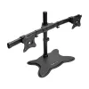 Eaton Tripp Lite DDR1327SDD Soporte de escritorio para doble monitor para pantallas de 13 a 27 pulgadas, Negro
