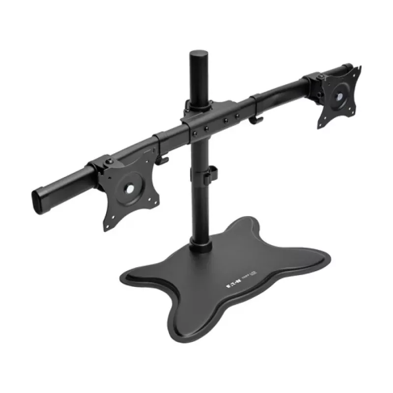 Eaton Tripp Lite DDR1327SDD Soporte de escritorio para doble monitor para pantallas de 13 a 27 pulgadas, Negro