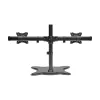 Eaton Tripp Lite DDR1327SDD Soporte de escritorio para doble monitor para pantallas de 13 a 27 pulgadas, Negro