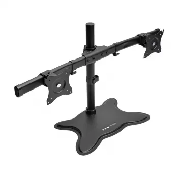 Eaton Tripp Lite DDR1327SDD Soporte de escritorio para doble monitor para pantallas de 13 a 27 pulgadas, Negro