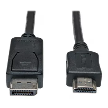 Eaton Tripp Lite P582-003 Cable adaptador DisplayPort a HDMI, 0,91 m, 1080p, negro